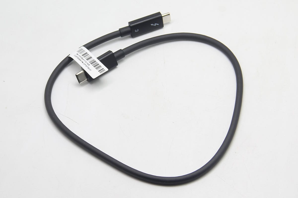 40G 100W thunderbolt3/4富士通Fujitsu 雷电数据线100瓦 5A充电线 5k/8k信号线