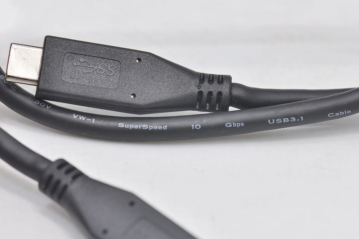 50厘米双头Type-C 3.1 GEN2 EMARK芯片数据线10G PD协议60瓦快充 SSD传输线