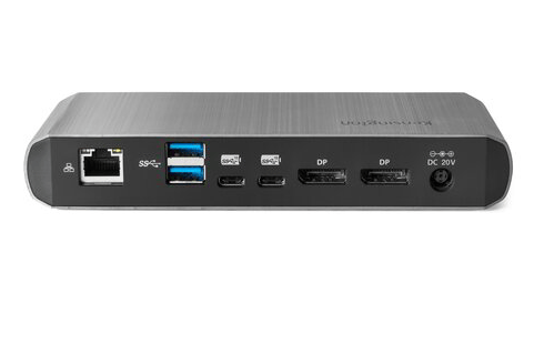 kensington 肯辛通SD5550T兼容雷电3/4扩展坞双4k 60hz 60瓦PD供电USBgen2 10G 网声