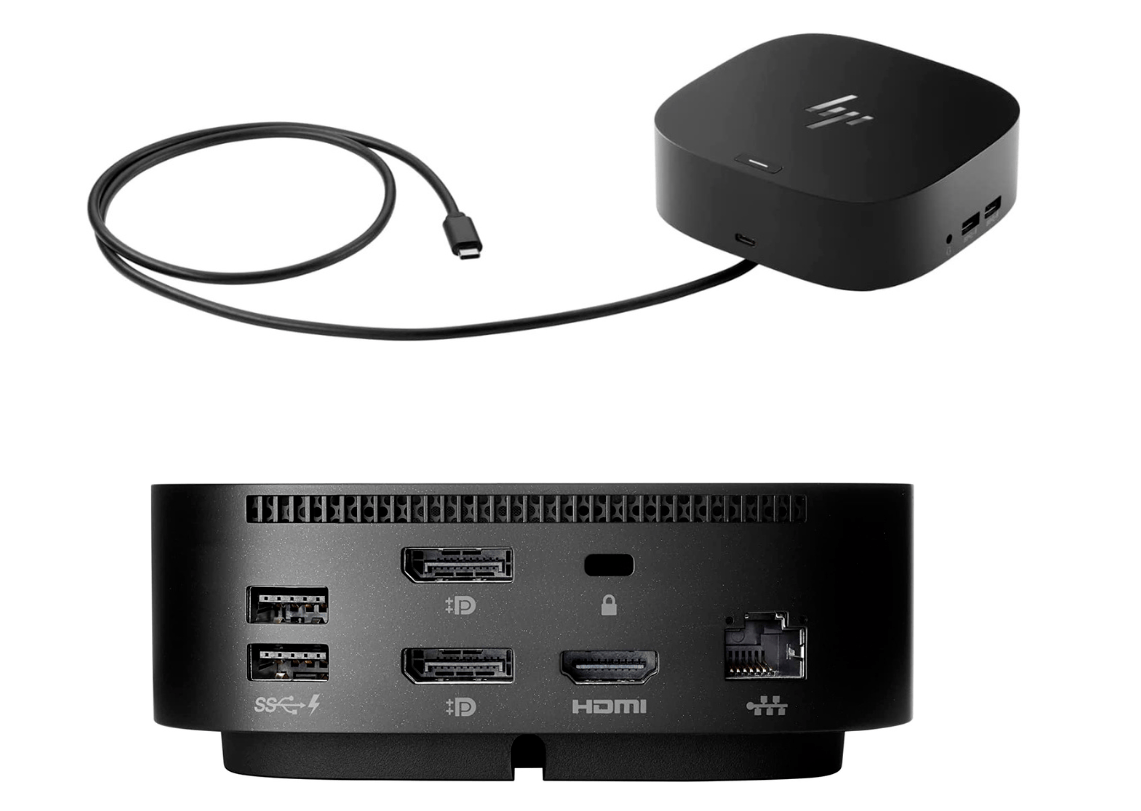 原装惠普 HP USB-C G5 Dock HSN-IX02 PD100瓦供电外扩USB3.0 网卡HDMI DP
