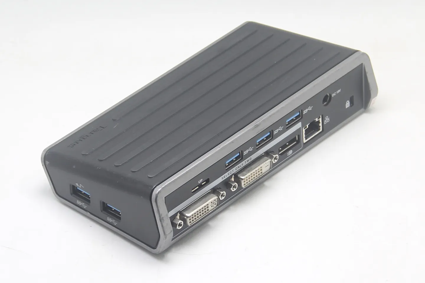 原装泰格斯Targus DOCK130 DisplayLink 通用扩展坞外接双显示器 多个USB3.0 千兆网卡兼容Win Mac等系统