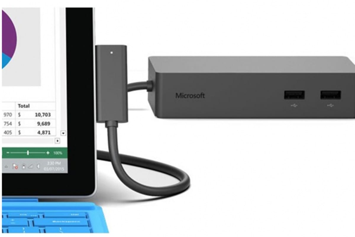 原装微软Surface pro book2 GO Laptop平板电脑扩展坞dock转换器 1661
