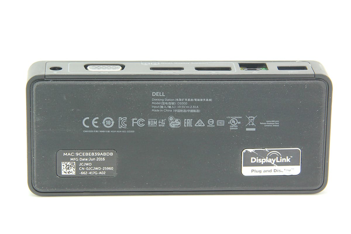 Dell D1000 通用suface pro 台式 双视频USB3.0坞站 vga 扩展坞平板笔记本外接多屏炒股显示器外置网卡声卡显卡USB3.0集线器 Dell D1000 通用suface pro 台式 双视频USB3.0坞站 vga 扩展坞平板笔记本外接多屏炒股显示器外置网卡声卡显卡USB3.0集线器