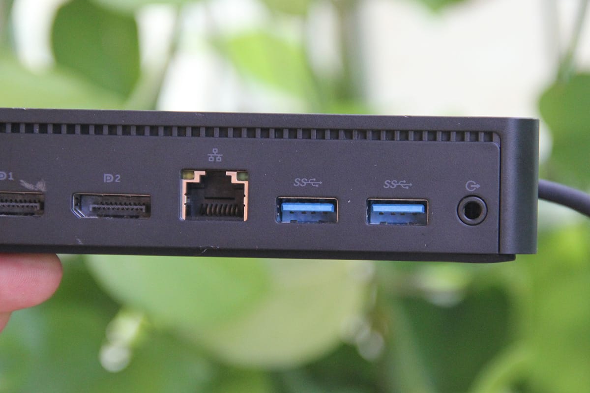 DELL D6000 TYPE-C USB-C及USB3.0 反向供电65瓦 苹果 windows 通用 雷电3双连接扩展坞站 三台4K屏或一台5k屏
