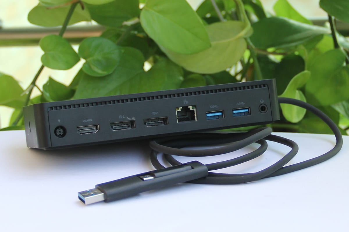 DELL D6000 TYPE-C USB-C及USB3.0 反向供电65瓦 苹果 windows 通用 雷电3双连接扩展坞站 三台4K屏或一台5k屏