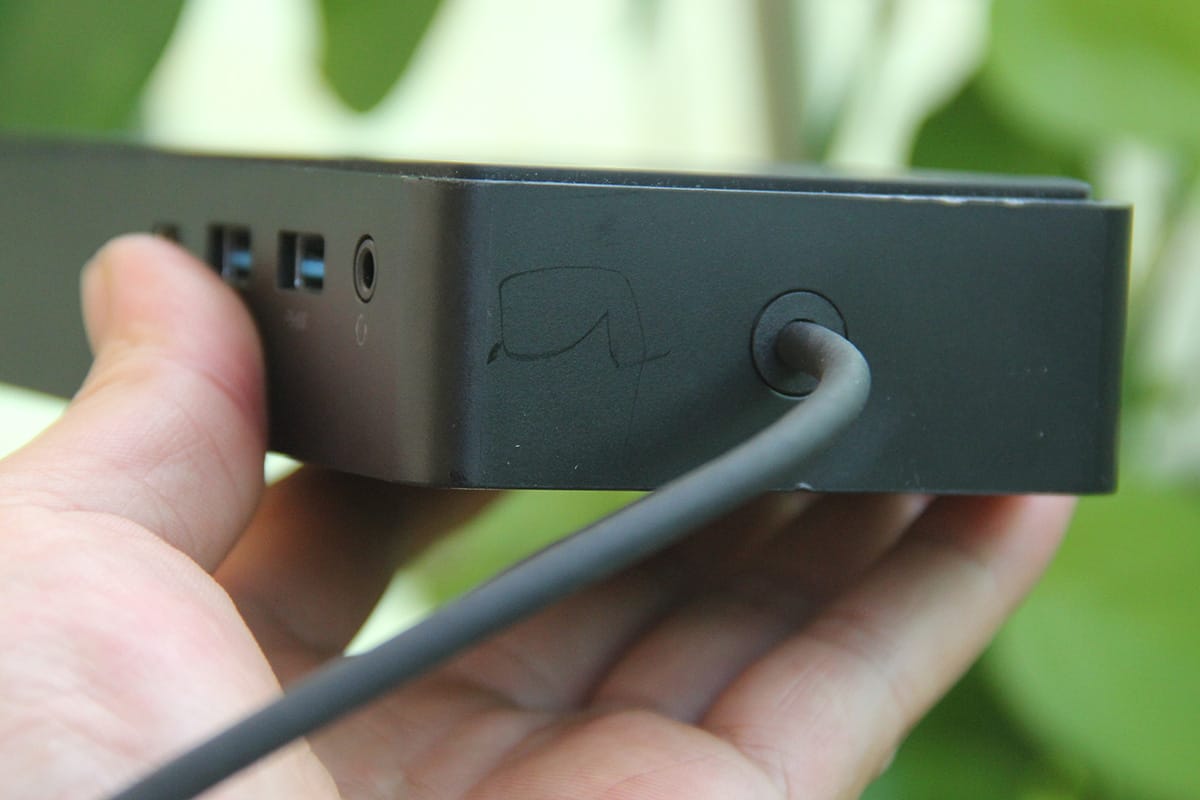 DELL D6000 TYPE-C USB-C及USB3.0 反向供电65瓦 苹果 windows 通用 雷电3双连接扩展坞站 三台4K屏或一台5k屏