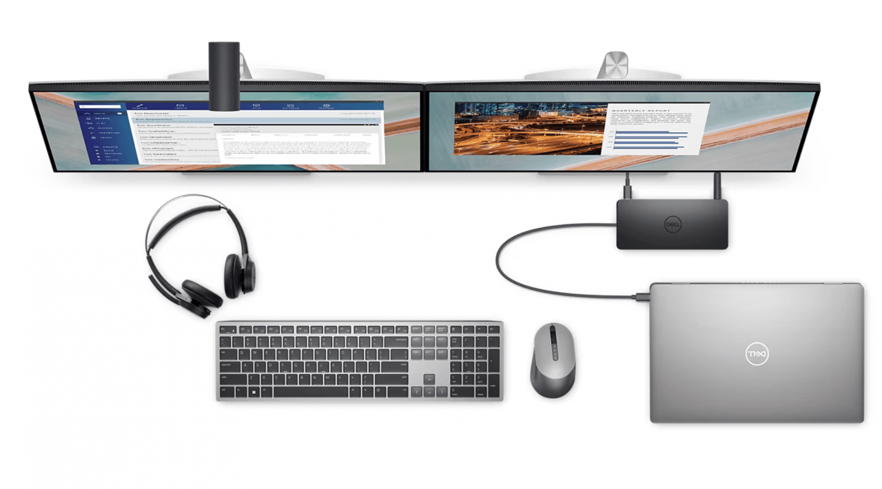 DELL/戴尔UD22扩展坞96瓦PD4台4k 60hz 显示器USB3.2 gen2 Mac M芯片displaylink