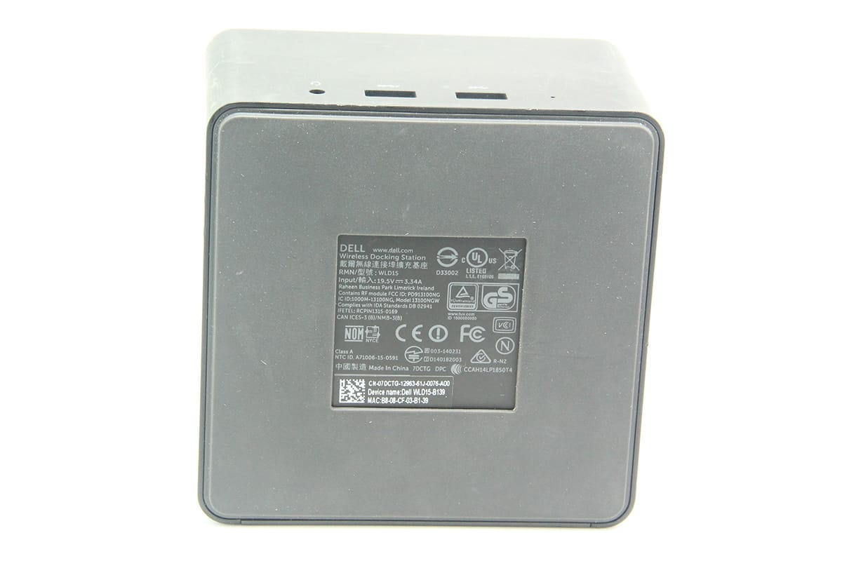 Dell Wireless Dock 桌面型笔记本电脑无线扩展坞wigig 452-BBUXLatitude 7350