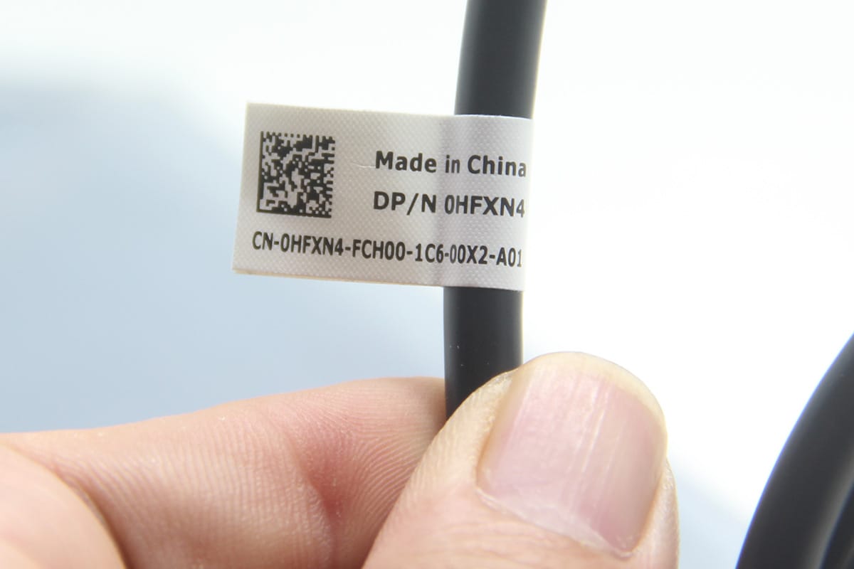DELL戴尔WD15扩展坞 维修配件 原装数据线 0HFXN4 1米长新款柔软版 DELL戴尔WD15扩展坞 维修配件 原装数据线 0HFXN4 1米长新款柔软版