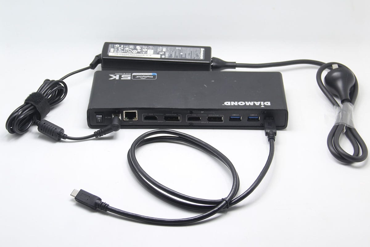 Diamond通用型扩展坞 单5K/双 4K @60Hz 兼容win Mac多USB3.0网卡