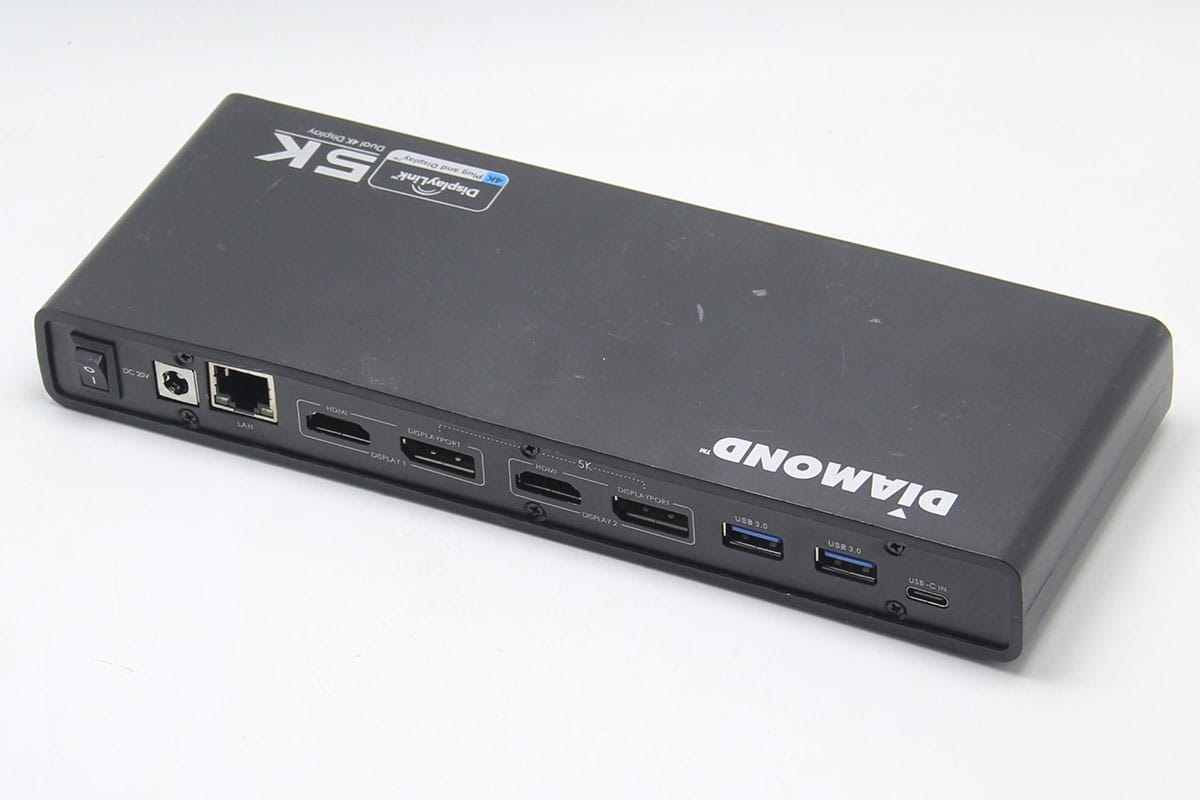 Diamond通用型扩展坞 单5K/双 4K @60Hz 兼容win Mac多USB3.0网卡