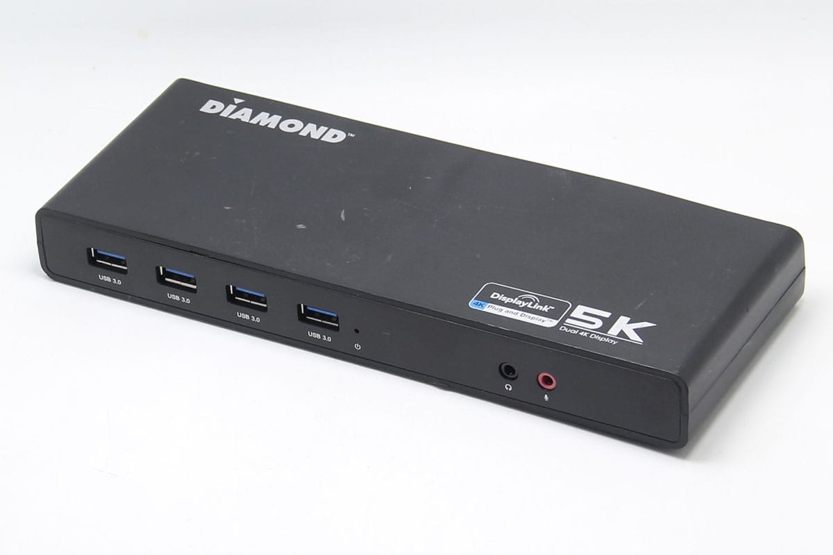 Diamond通用型扩展坞 单5K/双 4K @60Hz 兼容win Mac多USB3.0网卡
