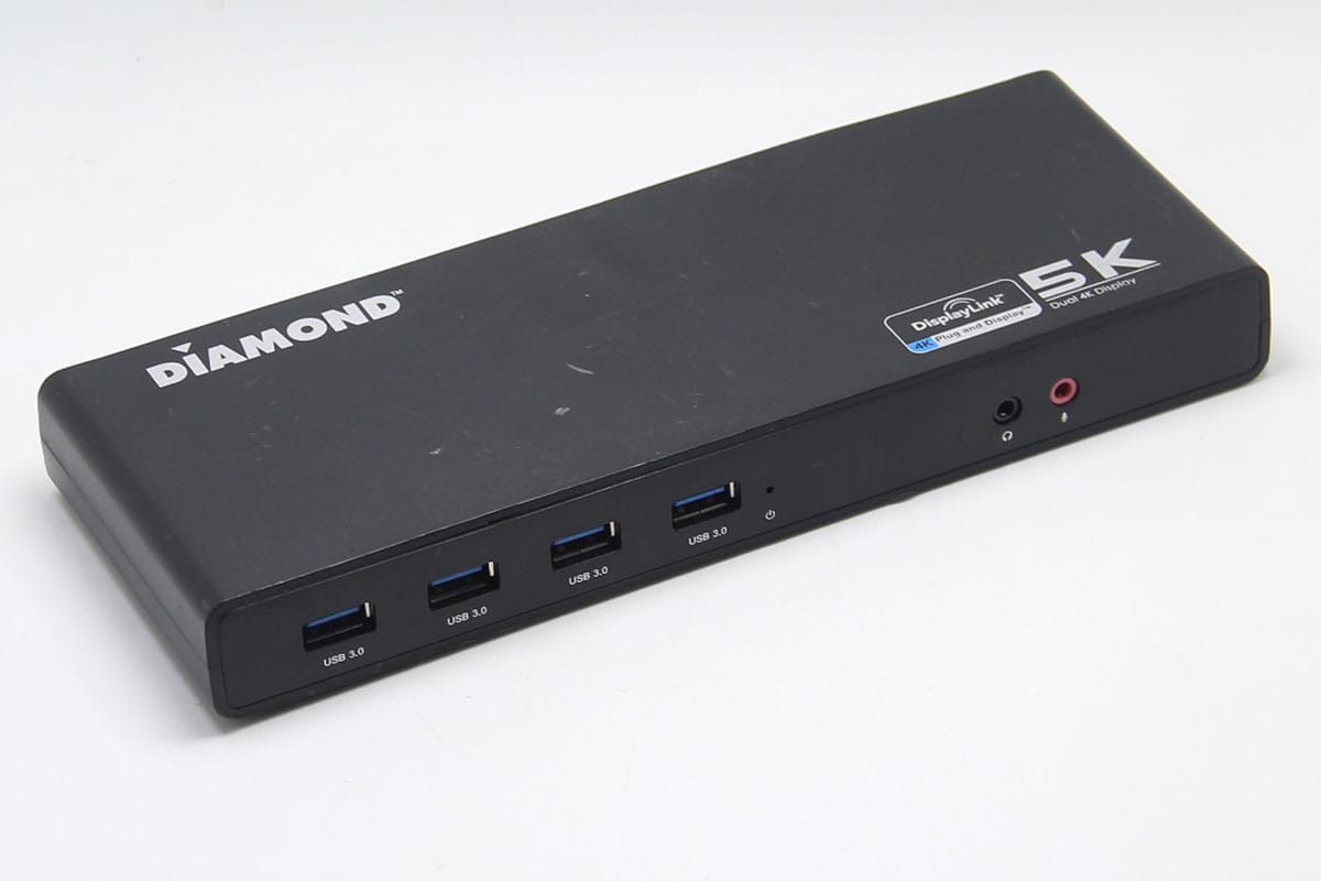 Diamond通用型扩展坞 单5K/双 4K @60Hz 兼容win Mac多USB3.0网卡