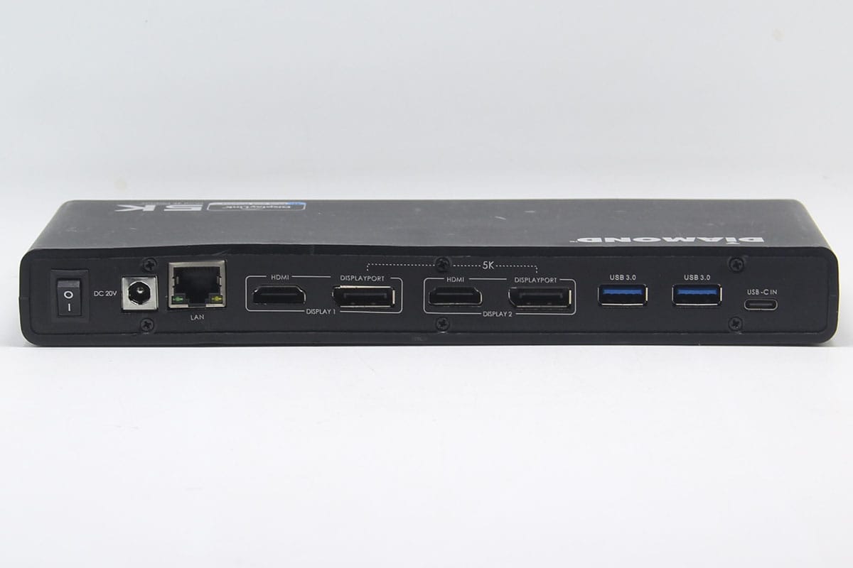 Diamond通用型扩展坞 单5K/双 4K @60Hz 兼容win Mac多USB3.0网卡