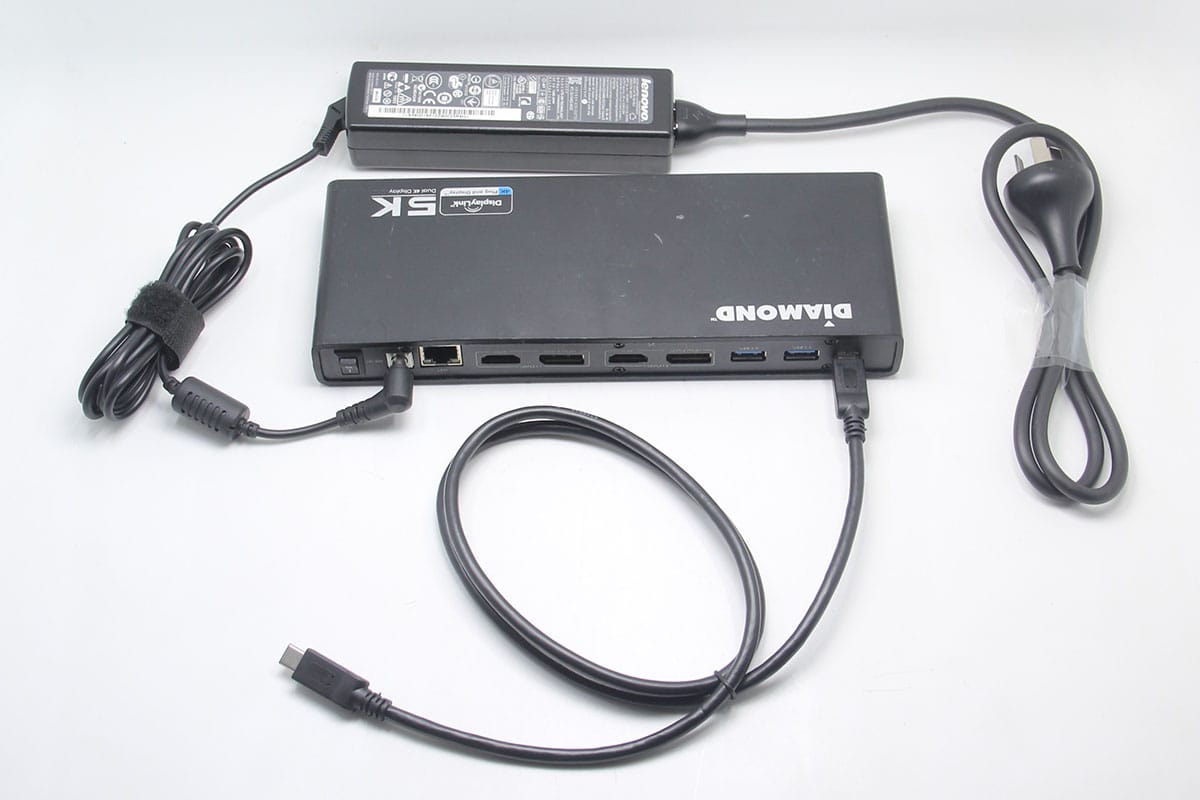 Diamond通用型扩展坞 单5K/双 4K @60Hz 兼容win Mac多USB3.0网卡