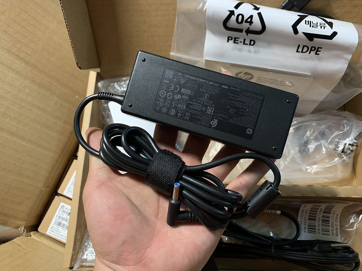 全新 HP Elite zbook hstnn-cx01 90瓦雷电3扩展坞 thinderbolt3 dock 支持win所有雷电3 雷电4接口的电脑 Mac上外接双4k 60hz 输出60瓦PD供电