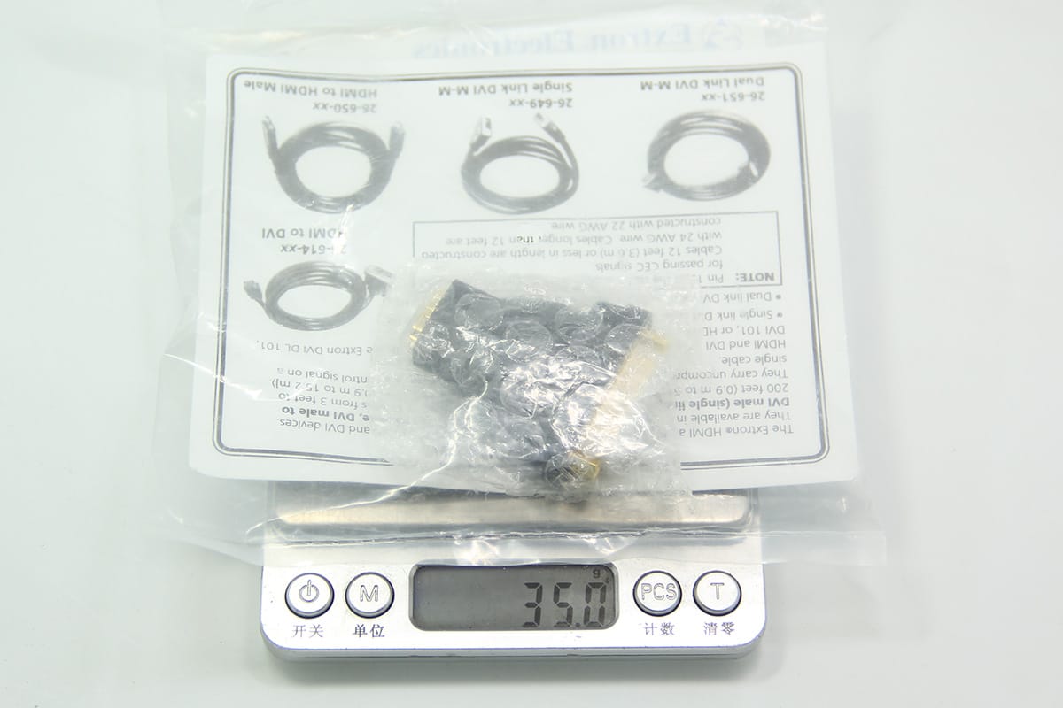 全新原装 爱思创 HDMI母转DVI-D母 镀金 extron 双面母口转接头 26-618-01 全新原装 爱思创 HDMI母转DVI-D母 镀金 extron 双面母口转接头 26-618-01