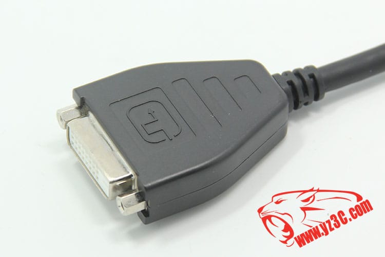 全新原装戴尔DP转DVI视频转接线 DP/N023NVR Displayport转DVI线 电脑笔记本转接显示器