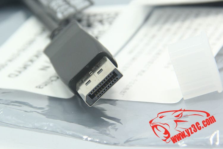 全新原装戴尔新款DP转DVI视频转接线 DP/N0KKMYD 安费诺代工单连接
