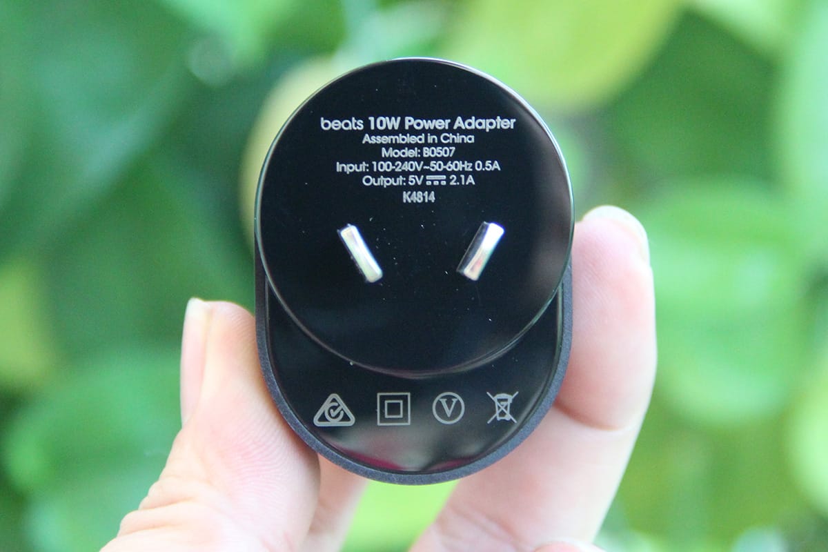 全新原装正品 魔声Beats Studio Solo2 pill beats耳机充电器5V2.1A 澳标八角 BEATS by Dr. Dre USB Power Adapter Wall Charger 10W 5V B0507