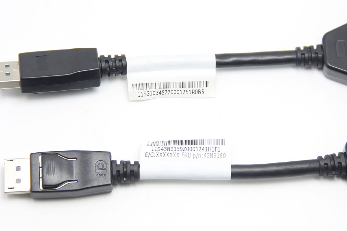 全新原装联想DP转DVI视频转接线 Displayport转DVI线 笔记本转DVI
