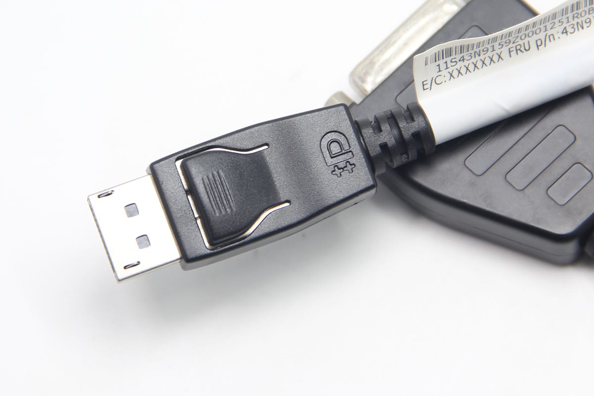 全新原装联想DP转DVI视频转接线 Displayport转DVI线 笔记本转DVI
