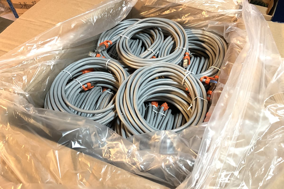 包尔星克 网线（PowerSync）CLN7GAR8005 七类双屏蔽双绞镀镍纯铜耐折弯工程线灰色 网络跳线交换机光猫路由器连接线