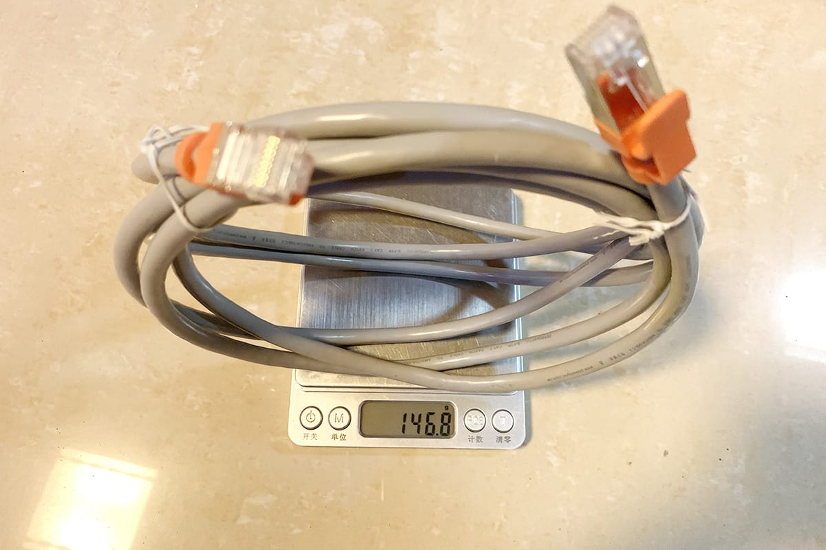 包尔星克 网线（PowerSync）CLN7GAR8005 七类双屏蔽双绞镀镍纯铜耐折弯工程线灰色 网络跳线交换机光猫路由器连接线