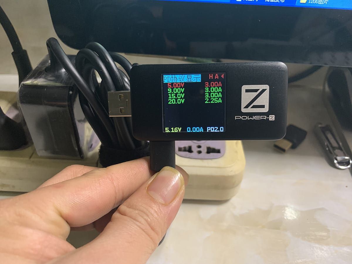 华硕灵焕3Pro灵耀3电源充电适配器45W PD2.0协议快充 5V 9V 15V 20V多电压