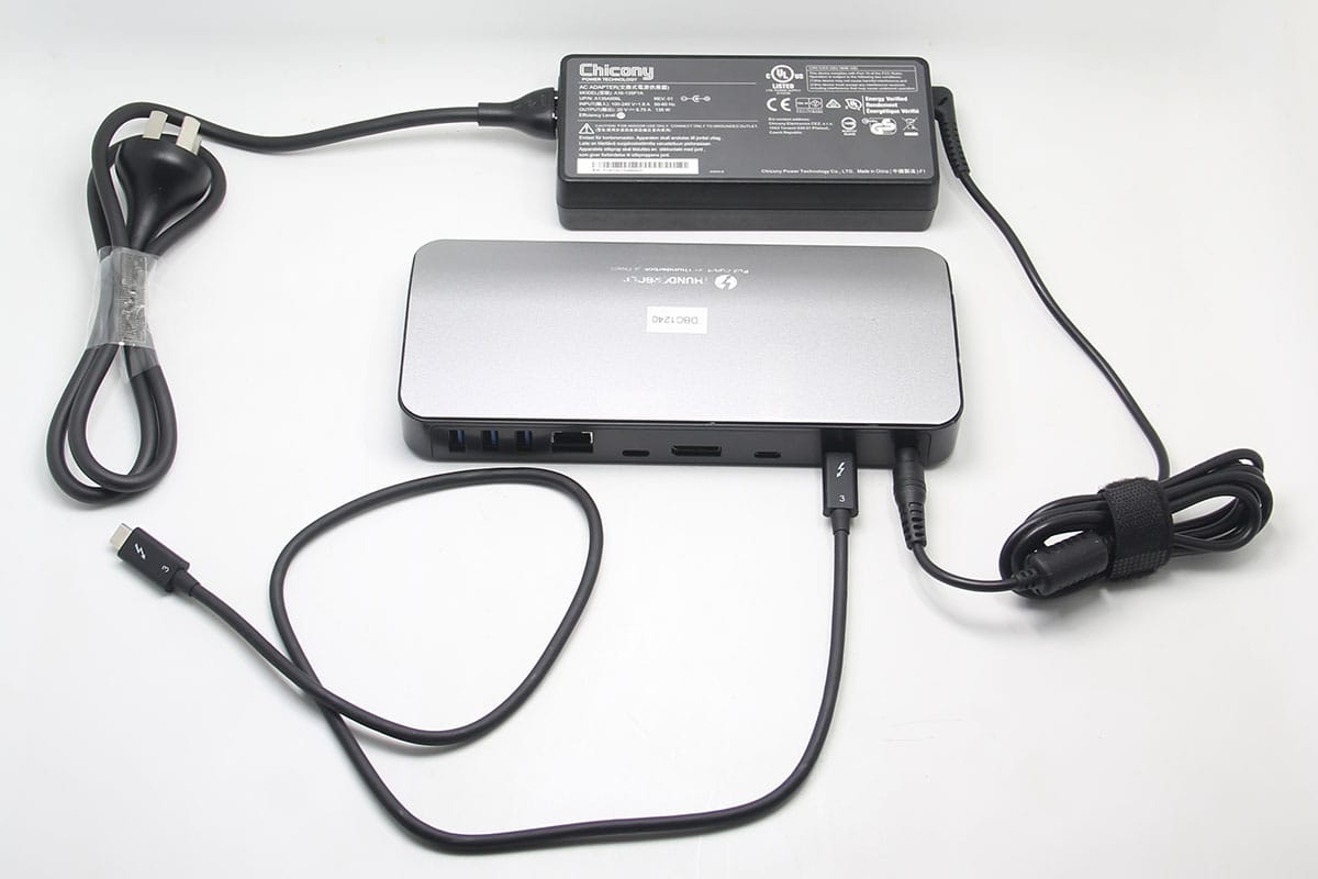 原装 GoodWAY DBC1240 thunderbolt3 8K UHD雷电3扩展坞PD供电 Mac Win