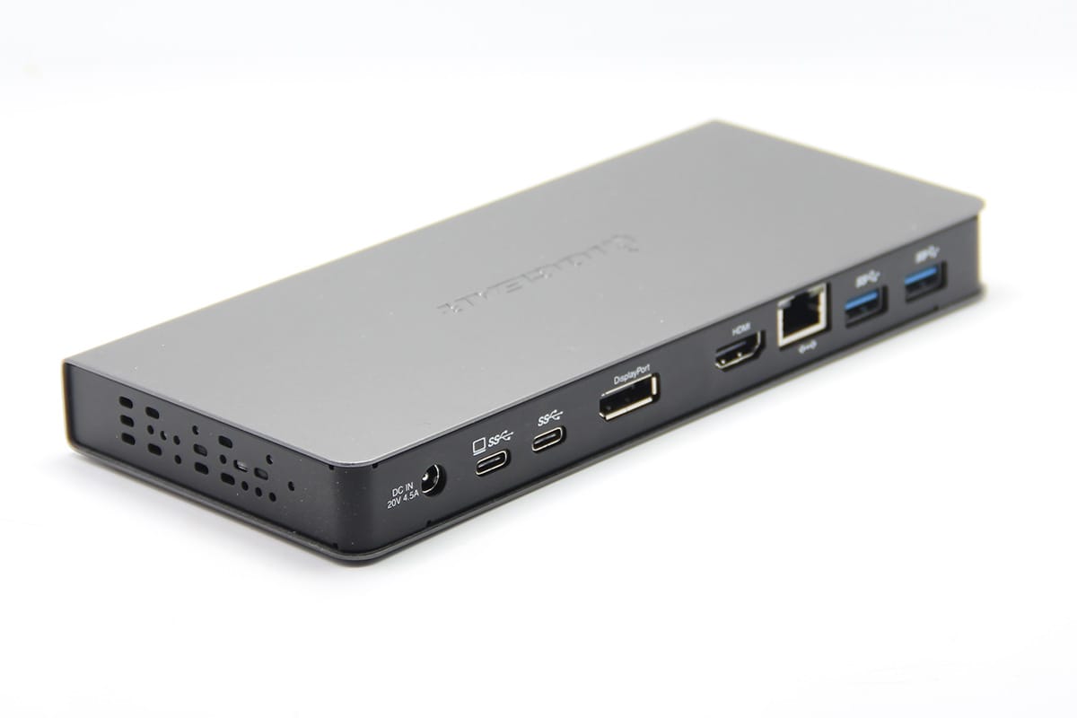 原装 IOGEAR GUD3C01 USB-C雷电3接口扩展坞外接4k 60hz反向PD充电USB 网卡 Windows/Chrome/Mac