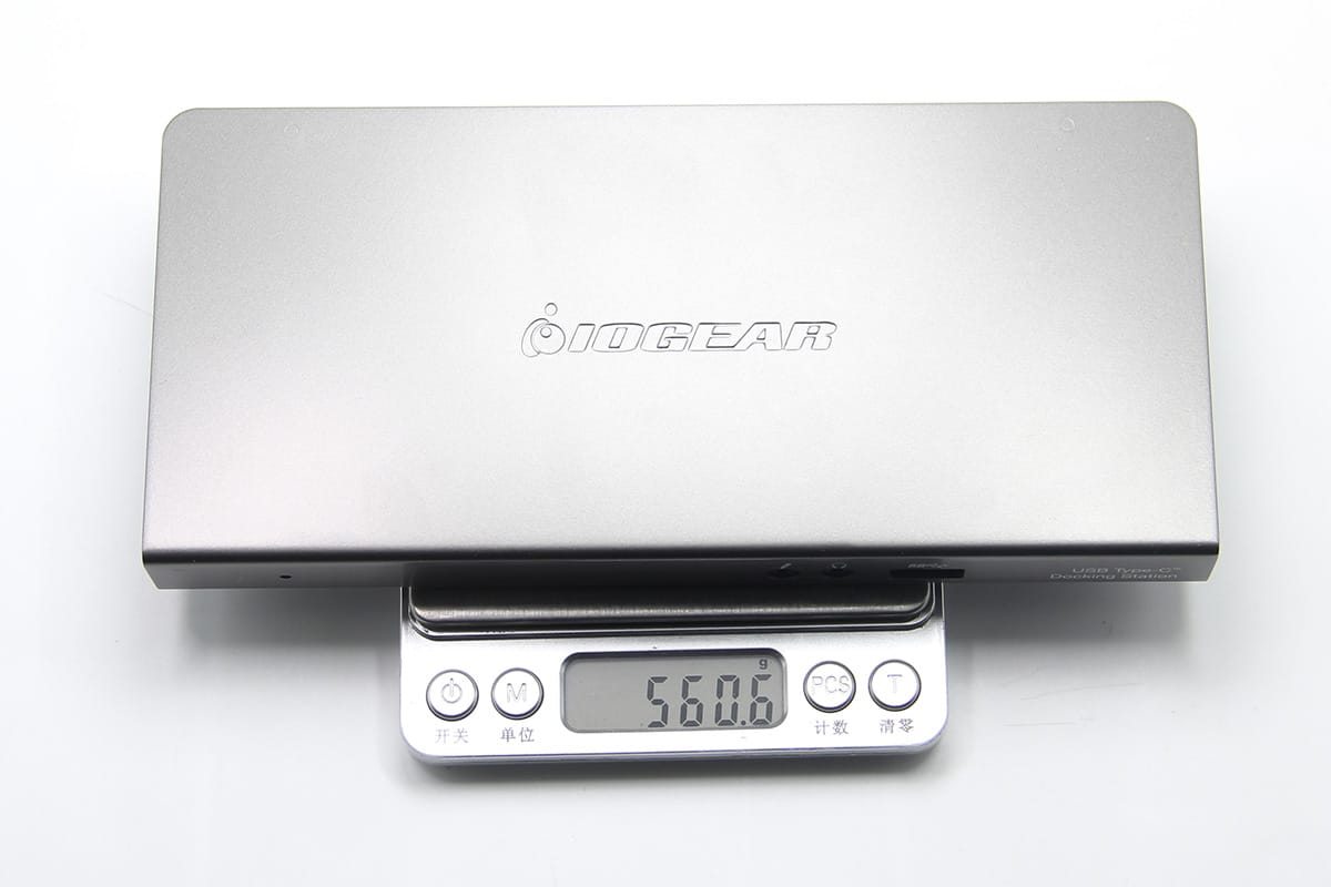 原装 IOGEAR GUD3C01 USB-C雷电3接口扩展坞外接4k 60hz反向PD充电USB 网卡 Windows/Chrome/Mac