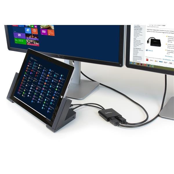 原装 StarTech MSTDP122DP DP一分二 DisplayPort to DisplayPort Multi-Monitor Splitter - 2-Port MST Hub