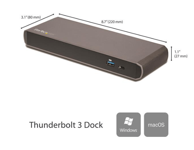原装 TB3DKDPMAW 雷电3dock win苹果系统扩展坞x1 t480 xps mac外接USB 4k