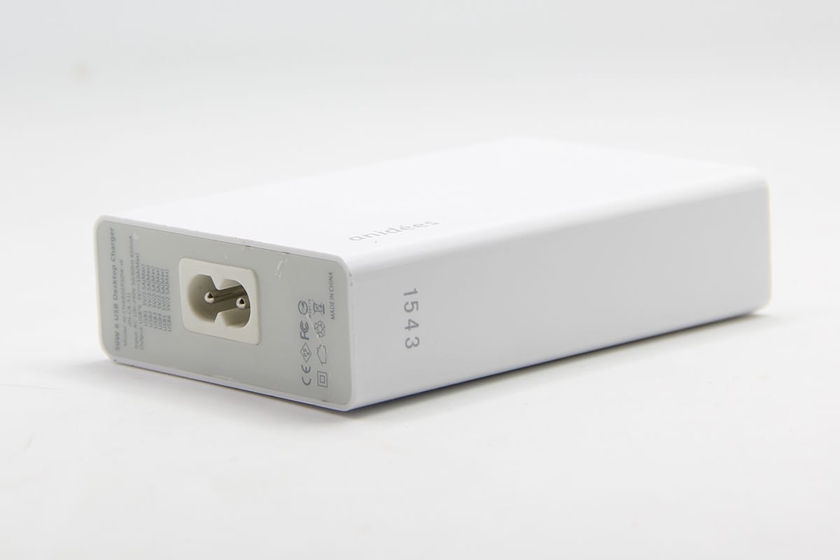 原装anidees 4口 6口USB充电器50W 快速充电兼容 三星苹果等5V 10A desktop charger