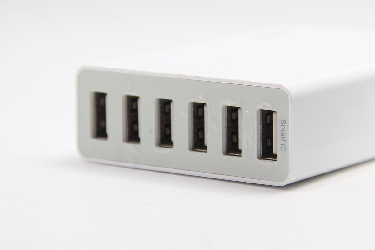 原装anidees 4口 6口USB充电器50W 快速充电兼容 三星苹果等5V 10A desktop charger