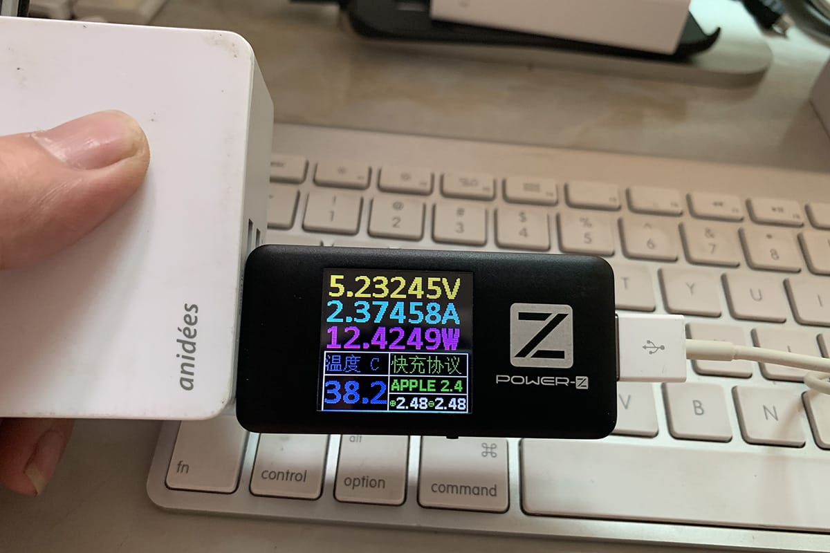 原装anidees 4口 6口USB充电器50W 快速充电兼容 三星苹果等5V 10A desktop charger
