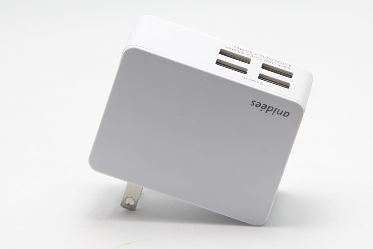原装anidees 4口 6口USB充电器50W 快速充电兼容 三星苹果等5V 10A desktop charger