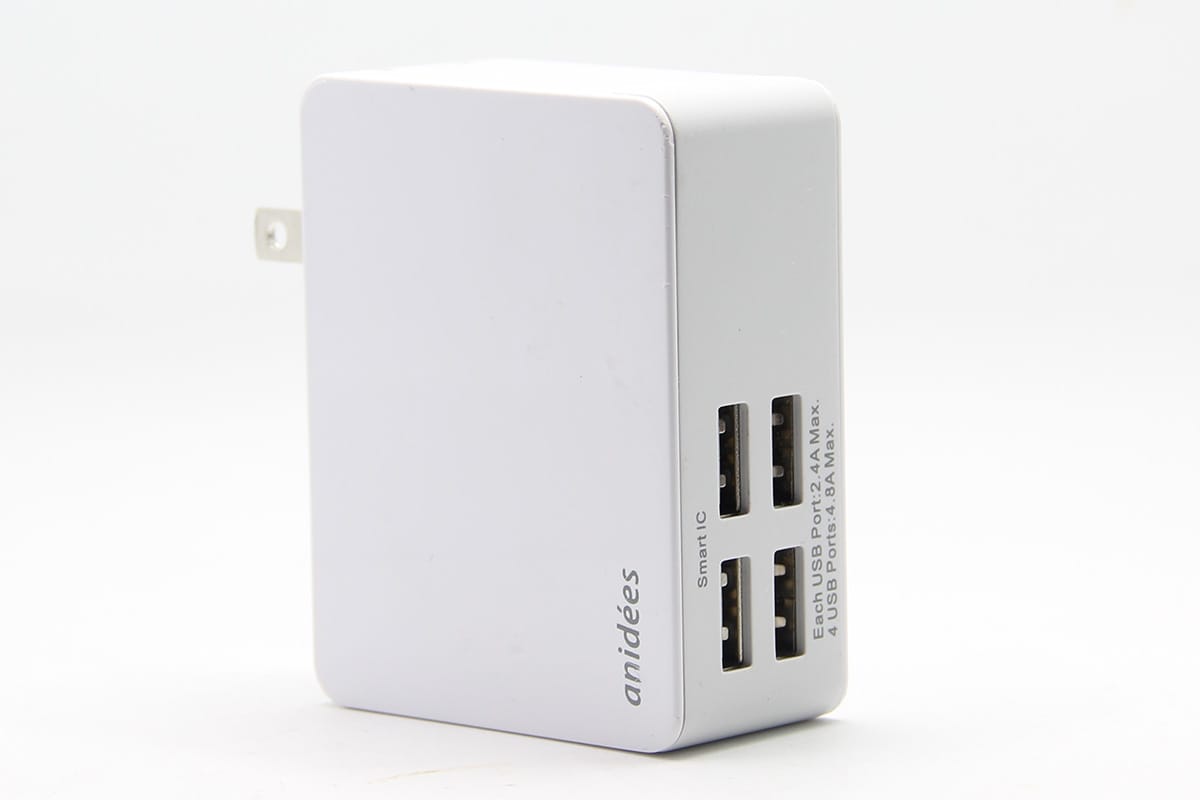 原装anidees 4口 6口USB充电器50W 快速充电兼容 三星苹果等5V 10A desktop charger