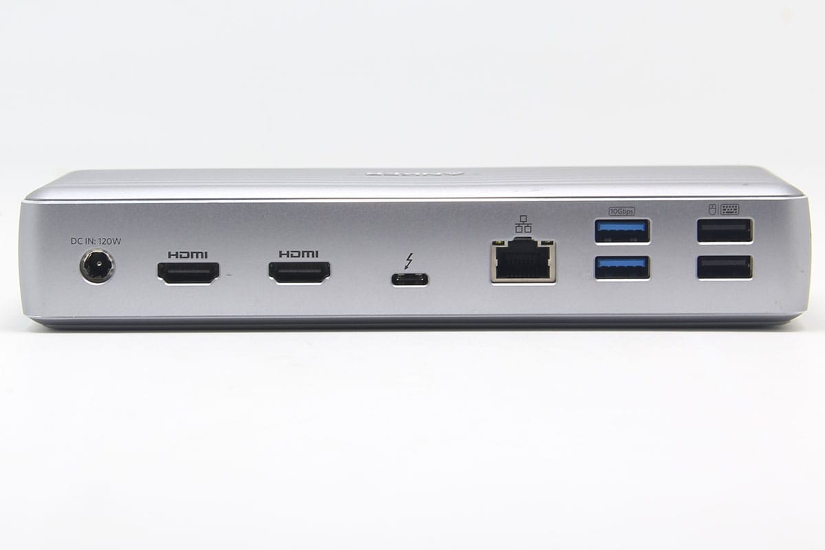 原装Anker 777 雷电4扩展坞90瓦PD供电支持win Mac支持8K 双4K60hz SD卡