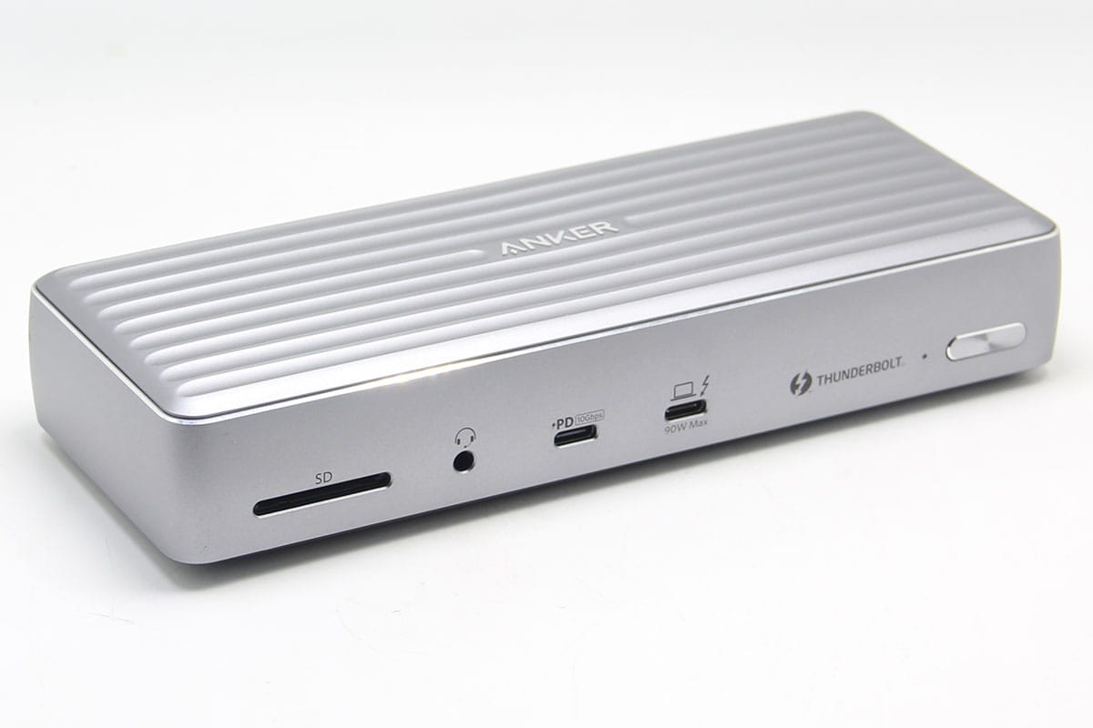 原装Anker 777 雷电4扩展坞90瓦PD供电支持win Mac支持8K 双4K60hz SD卡