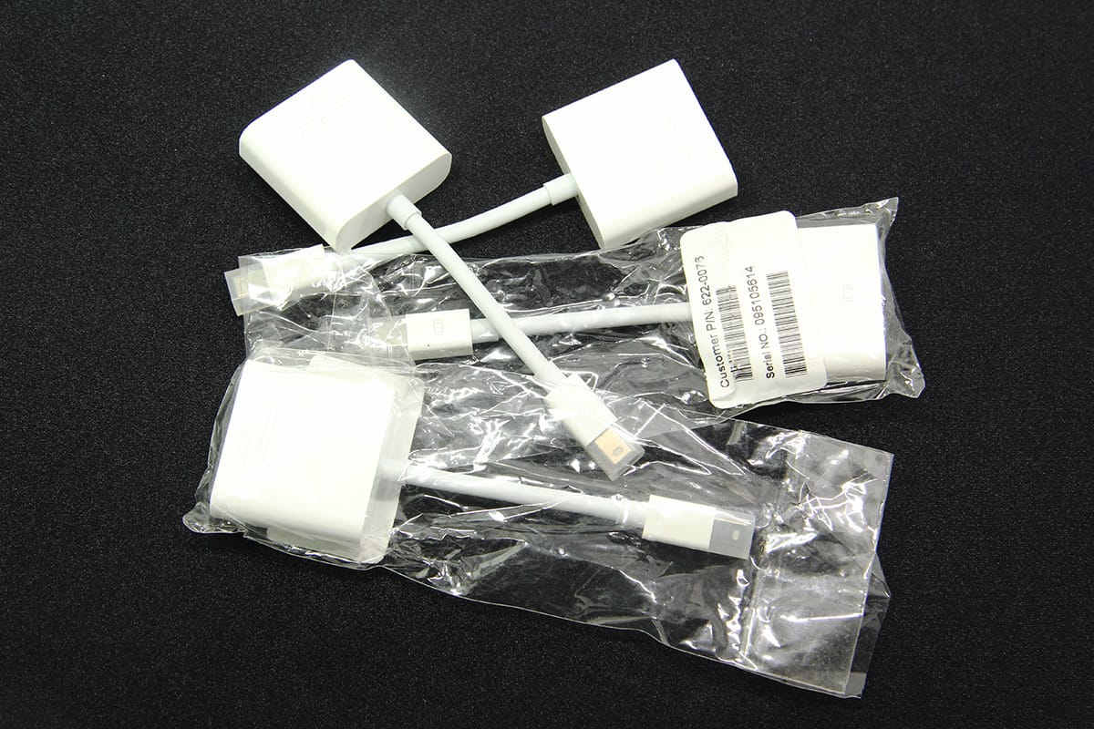 原装apple 苹果迷你DP雷电转DVI视频转换线 迷你mac macbook外接显示器622-0076 A1305 MacBook, MacBook Pro, MacBook Air Mini Display Port to DVI Cable