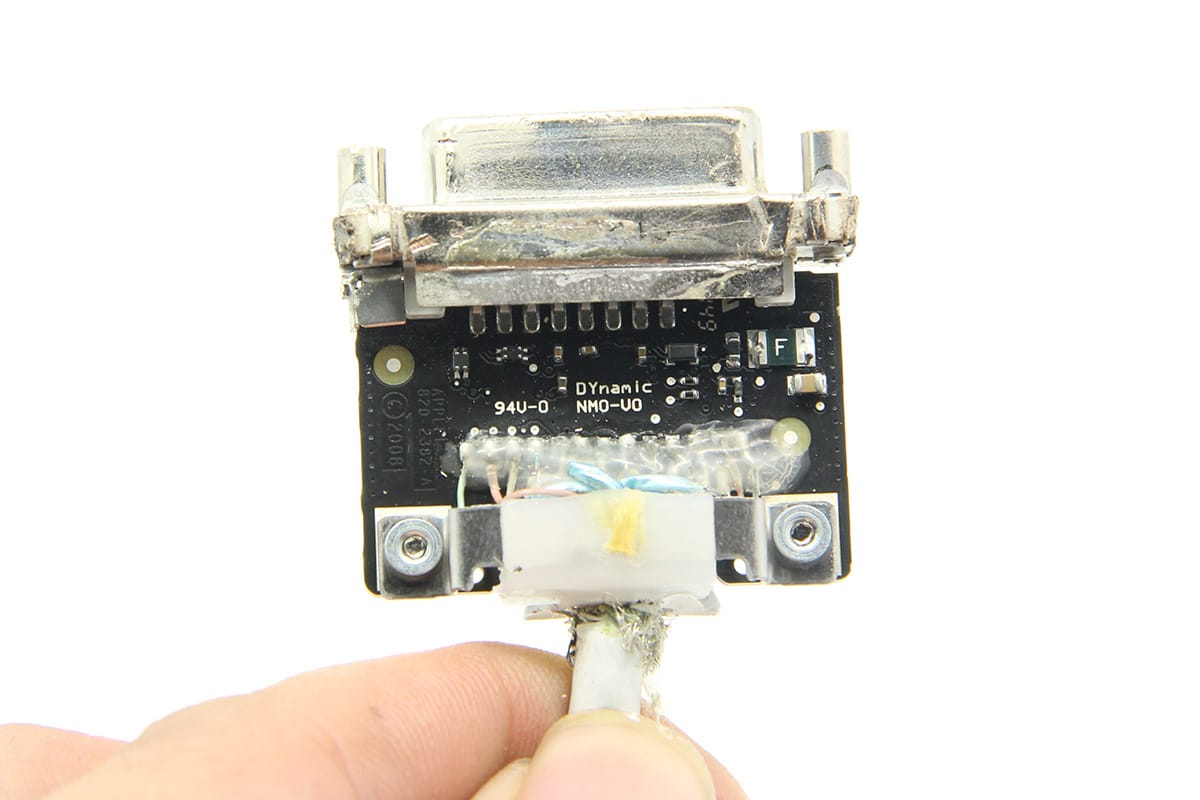 原装apple 苹果迷你DP雷电转DVI视频转换线 迷你mac macbook外接显示器622-0076 A1305 MacBook, MacBook Pro, MacBook Air Mini Display Port to DVI Cable