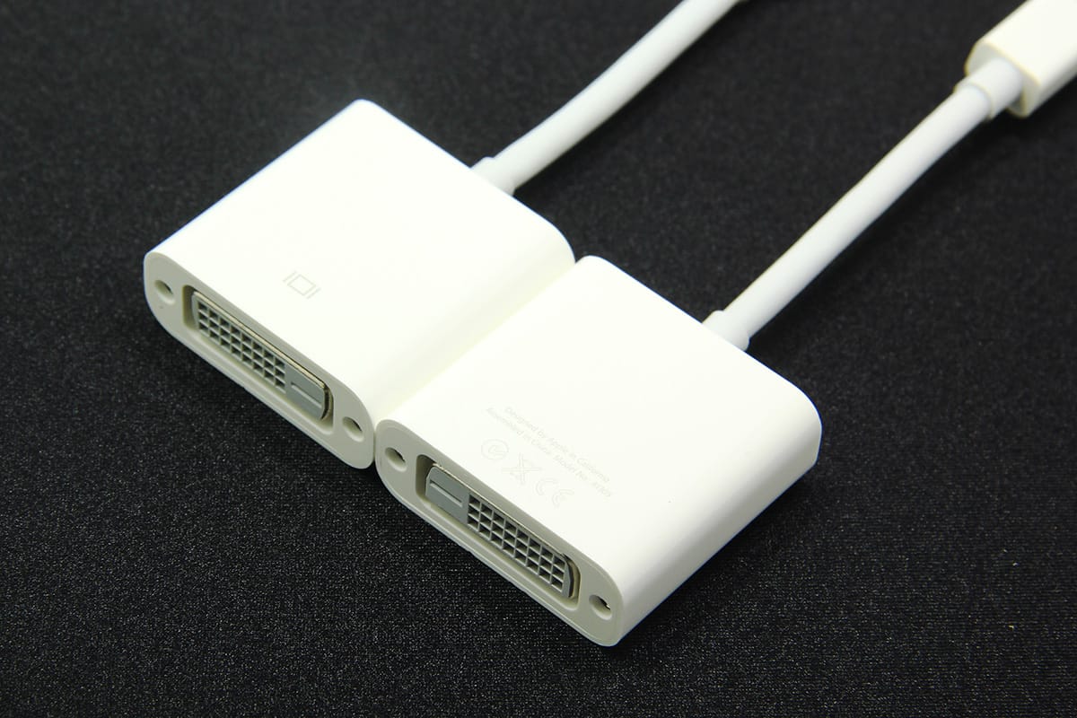 原装apple 苹果迷你DP雷电转DVI视频转换线 迷你mac macbook外接显示器622-0076 A1305 MacBook, MacBook Pro, MacBook Air Mini Display Port to DVI Cable