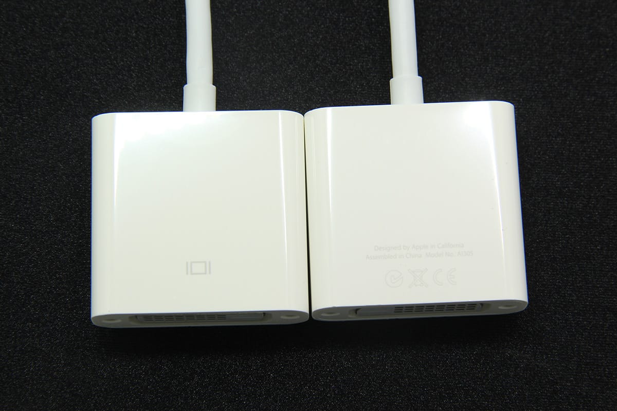 原装apple 苹果迷你DP雷电转DVI视频转换线 迷你mac macbook外接显示器622-0076 A1305 MacBook, MacBook Pro, MacBook Air Mini Display Port to DVI Cable