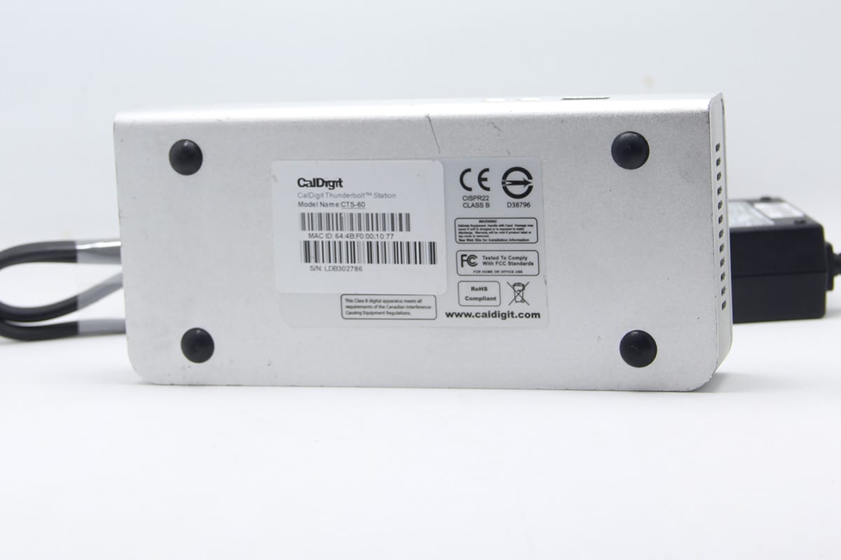 原装CalDigit cts-us-60 thunderbolt雷电2扩展坞dock 适用于苹果Macbook pro外接USB3.0 HDMI显示器