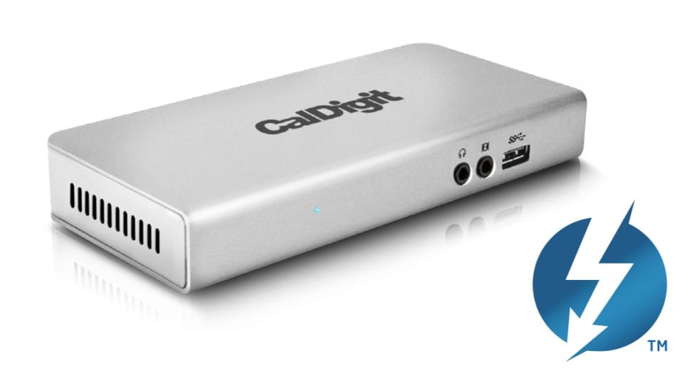 原装CalDigit cts-us-60 thunderbolt雷电2扩展坞dock 适用于苹果Macbook pro外接USB3.0 HDMI显示器
