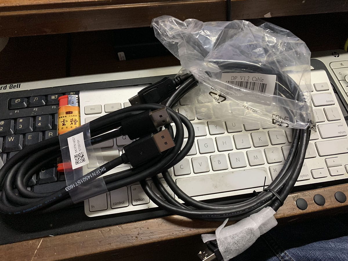 原装DP线1.2版本 4K 60hz / 2k 144hz高清线 电脑显示器连接线 高刷新率PWR 20针断开线 标准dp线 不引起短路的DP线 躲避DP血坑