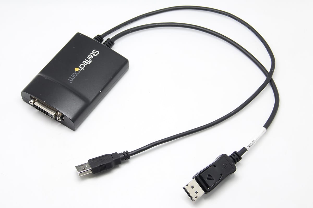 原装主动式 双链路DP转DVI 显示器2K分辨率转接线DisplayPort to DVI Dual Link Active Video Adapter Converter - DP to DVI-D - 2560x1600