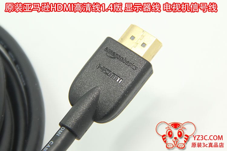 原装亚马逊HDMI电视机顶盒高清线1.4版 appleTV必备支持3D网络3米